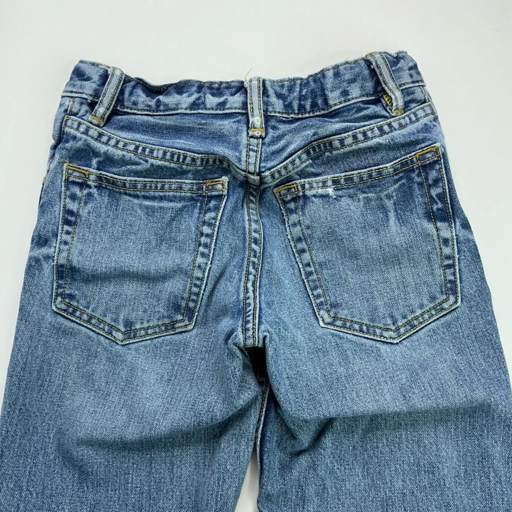 Gap Blue Jeans Kids 10 Regular 1969 Original Straight Leg Adjustable Waist